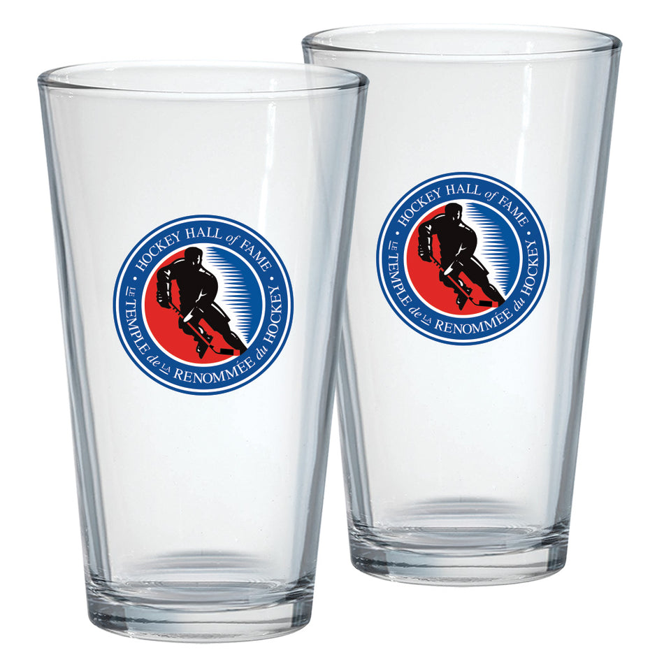 Hockey Hall of Fame Glass Set (2-Pack)