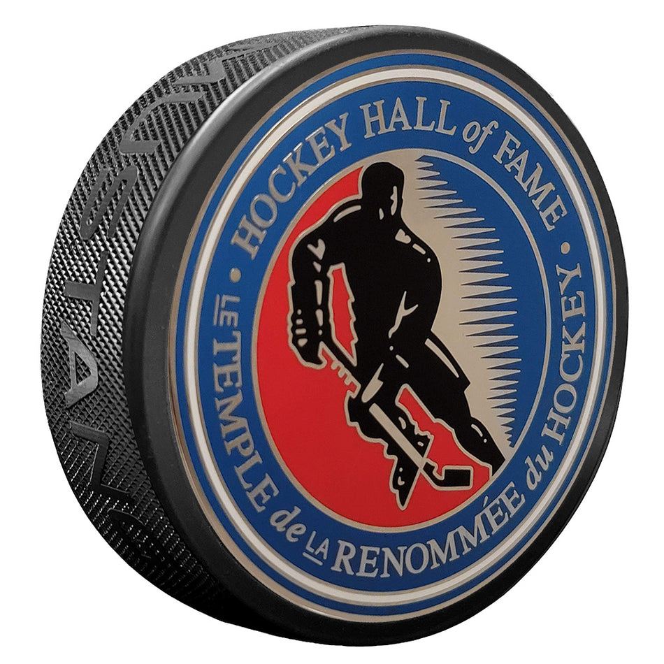Hockey Hall of Fame Puck - Medallion Edition