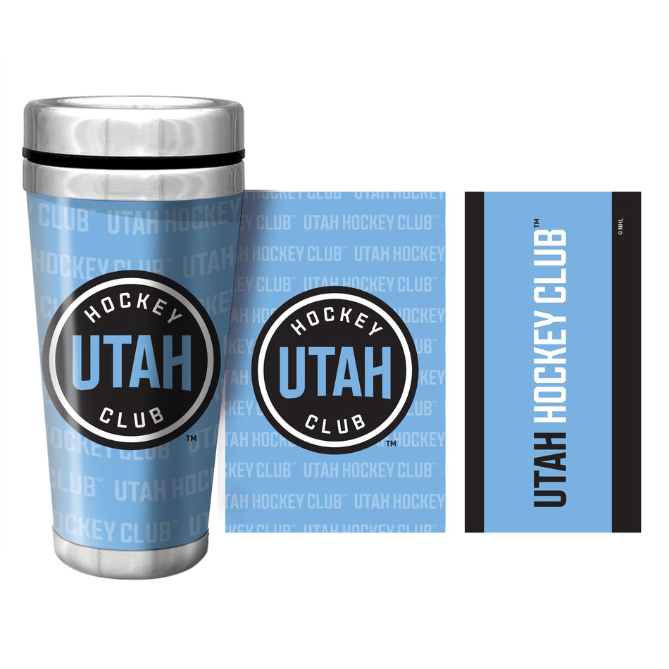 Utah Hockey Club Travel Mug | Wallpaper Design 16 oz