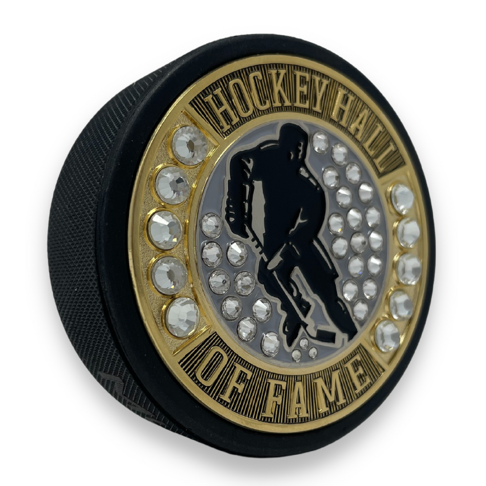 Hockey Hall of Fame Induction Ring Medallion Puck