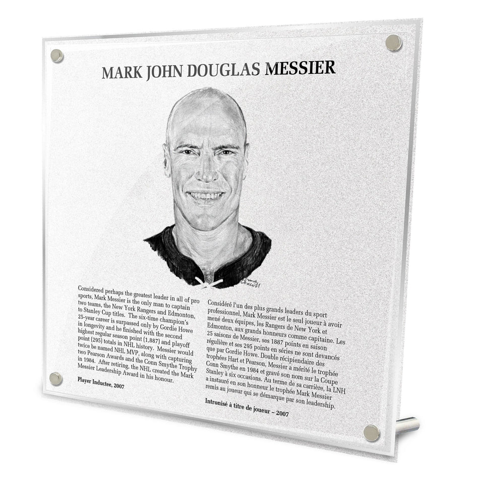 2007 Mark Messier - Legends Plaque