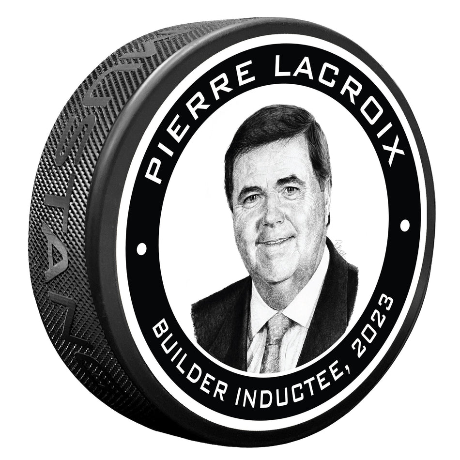 2023 Pierre Lacroix Puck - NHL Legend