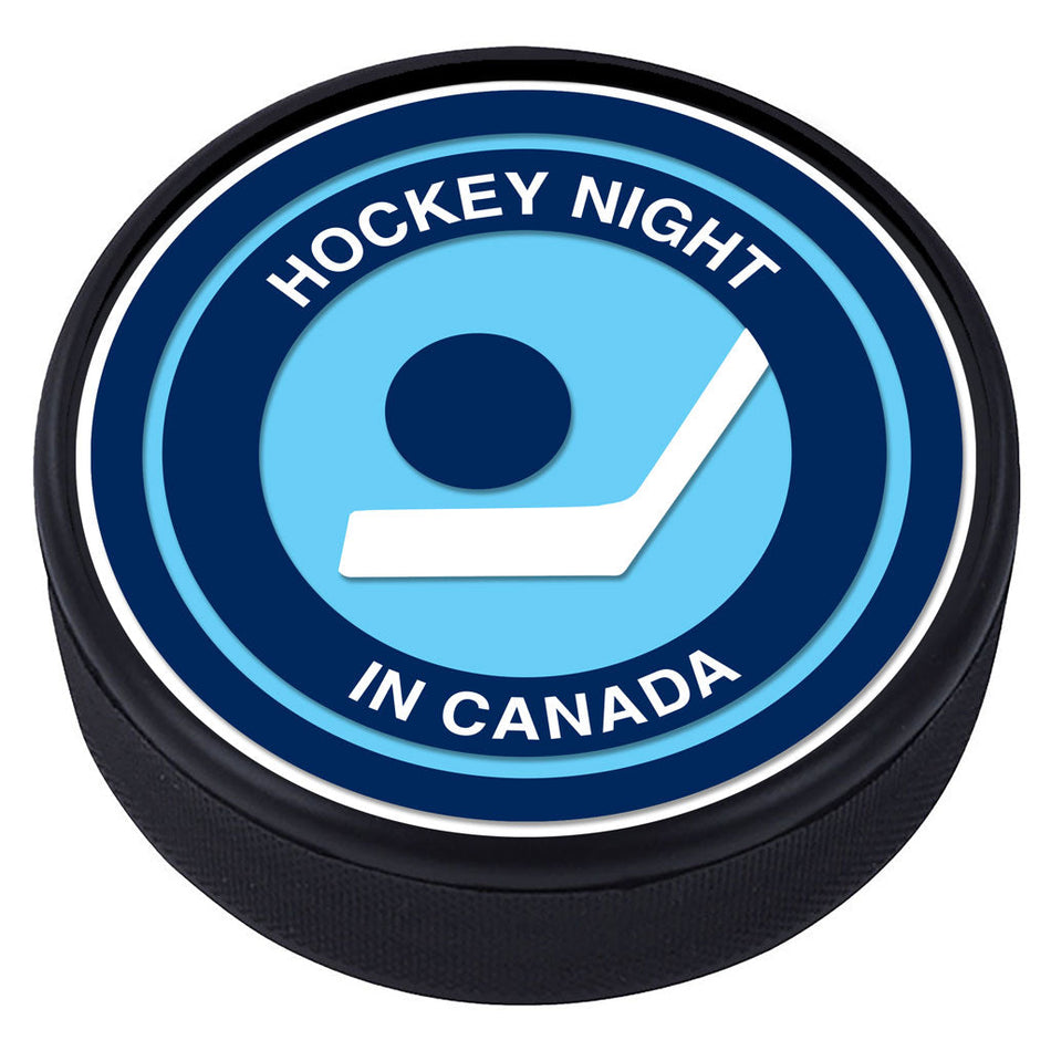 Hockey Night in Canada - Vintage Textured Puck