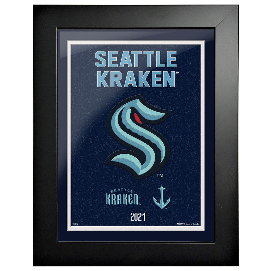 Seattle Kraken 12x16 Tradition Framed Artwork