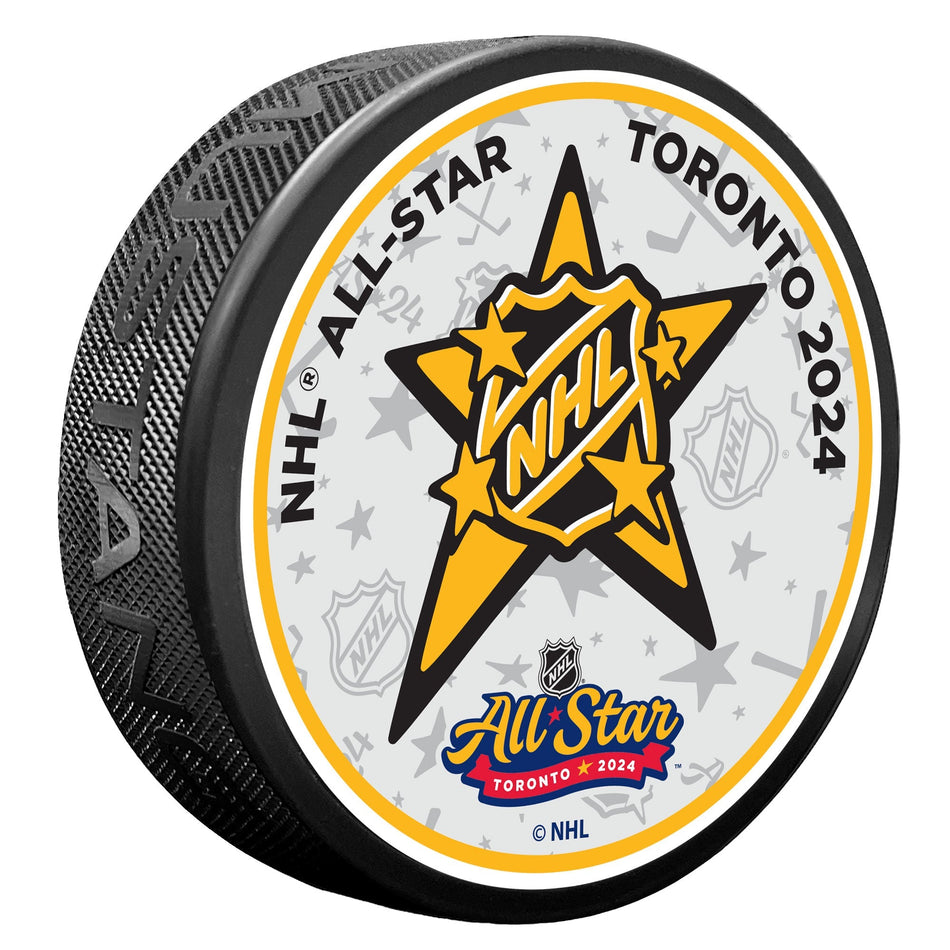 2024 NHL All-Star Puck - Vintage Design