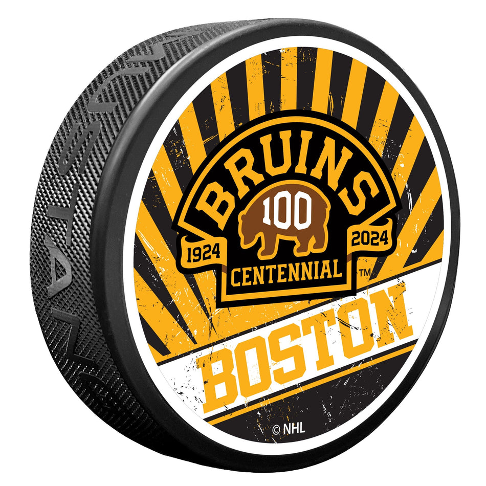 Boston Bruins 100th Anniversary Classic Puck