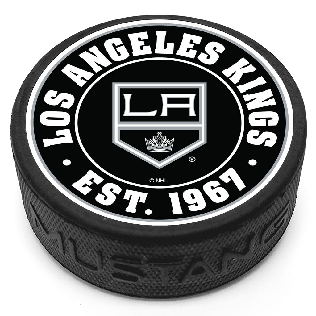 Los Angeles Kings Established Textured Puck - Hockey Hall of Fame