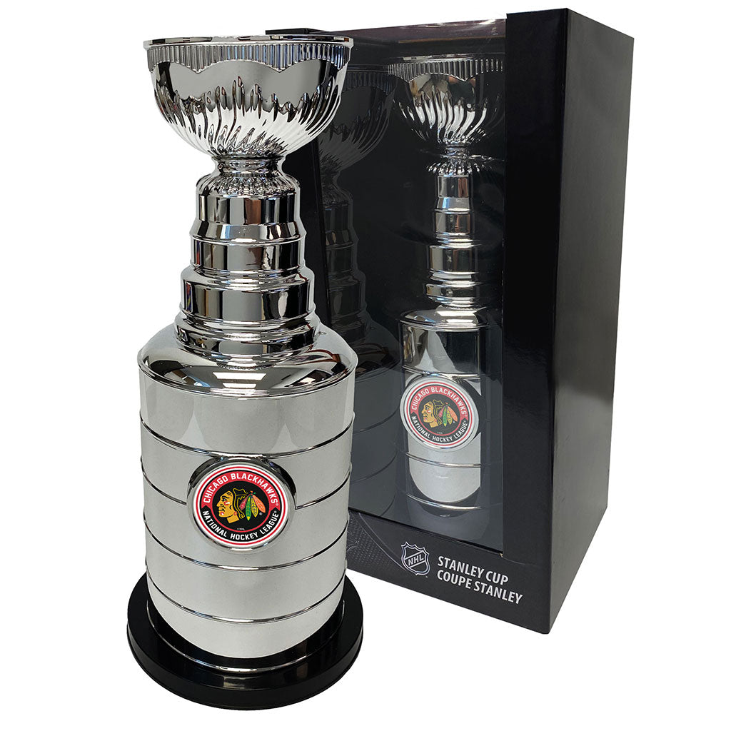 Stanley Cup Coin Bank - Chicago Blackhawks - Sports Decor