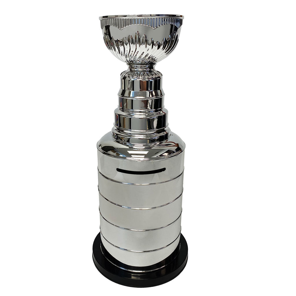 Stanley Cup Coin Bank - Edmonton Oilers - Sports Decor