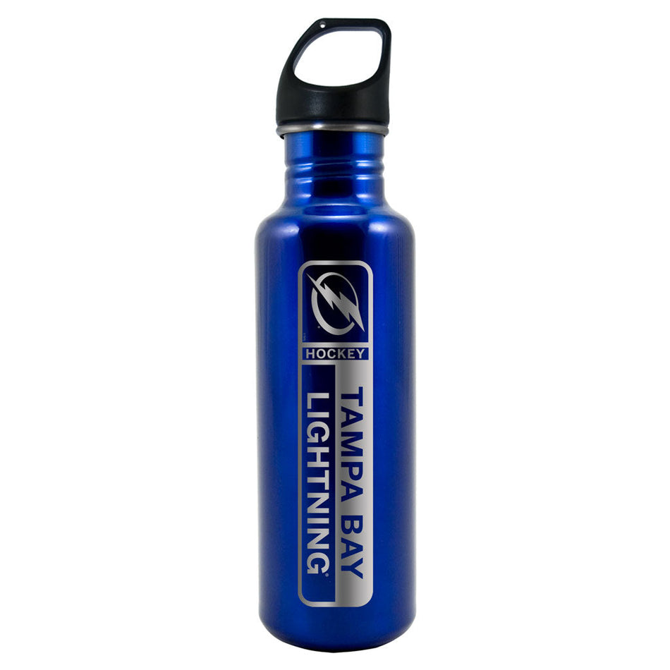 Tampa Bay Lightning Water Bottle - 26 oz. Blue Stainless Steel