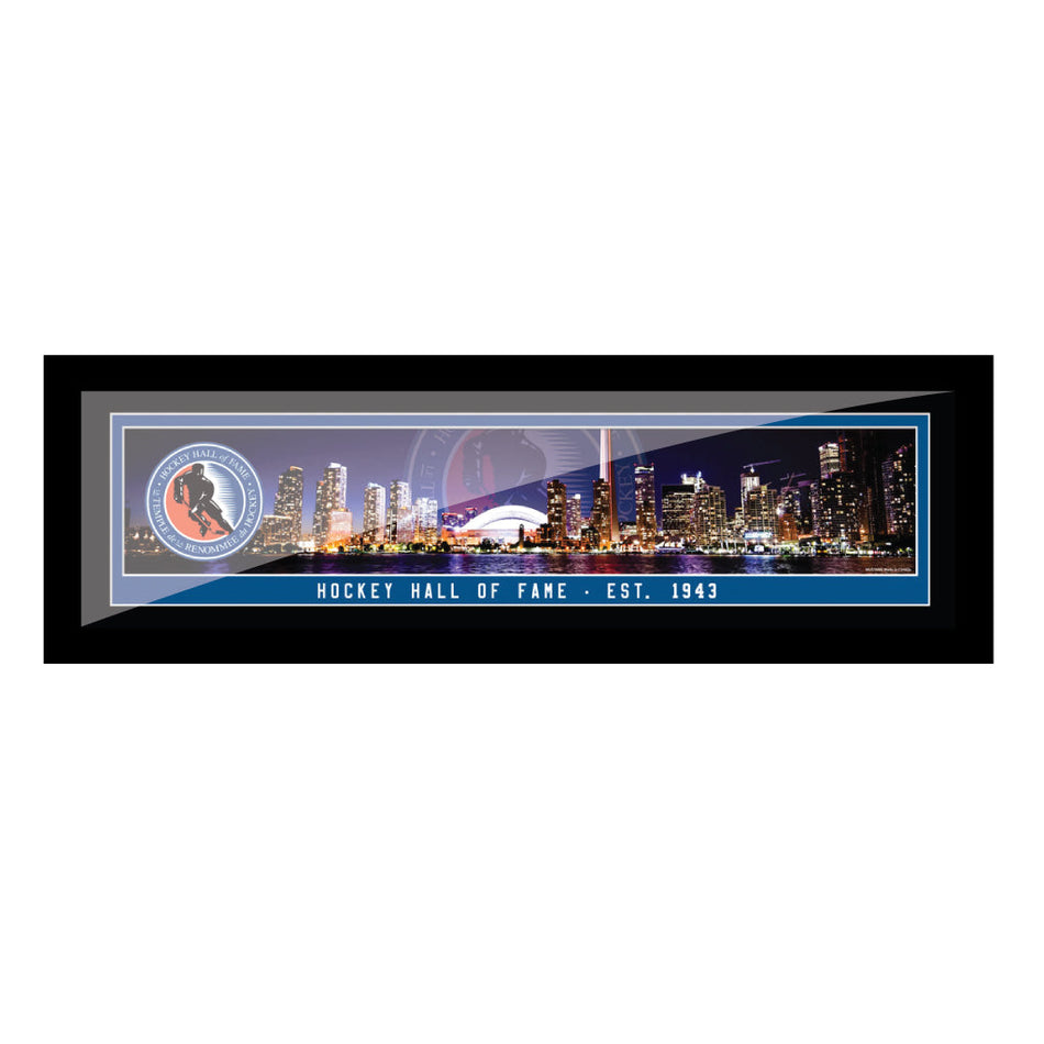 Hockey Hall of Fame Frame - 6" x 22" City Scape